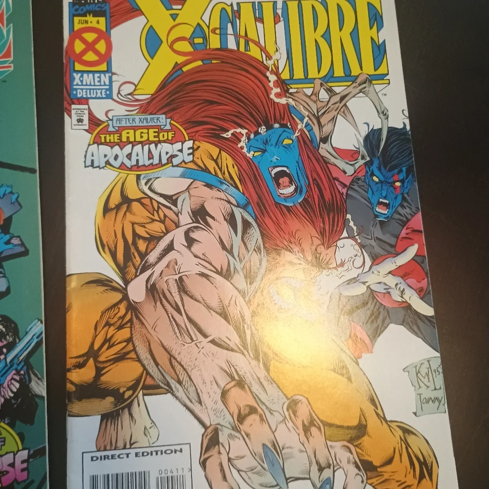collection of Marvel comic books from the 1995 "Age of Apocalypse Bundle Lot - Picture 8 of 13